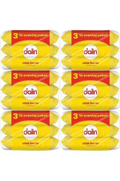 Dalin Wet Towel Wipes Classic 56 Sheets Set of 18 (1008 Sheets)