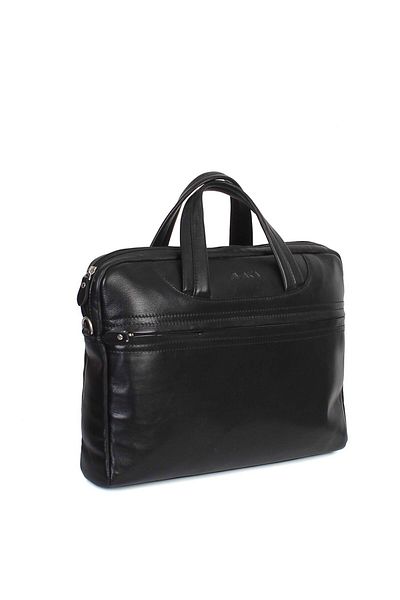 Aka Leather Black Briefcase 298 1