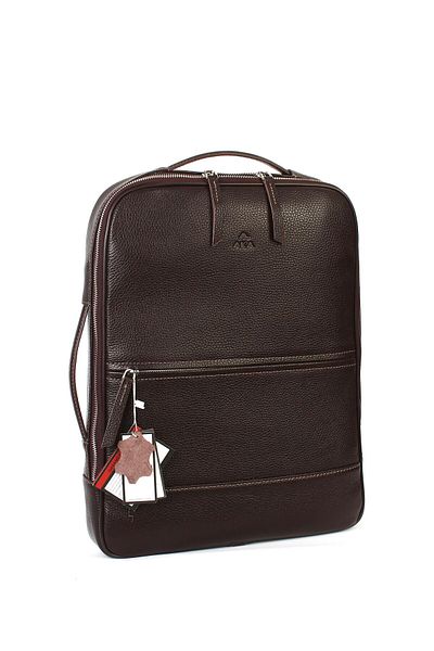 Aka Deri Genuine Leather Brown Laptop Backpack 908 4