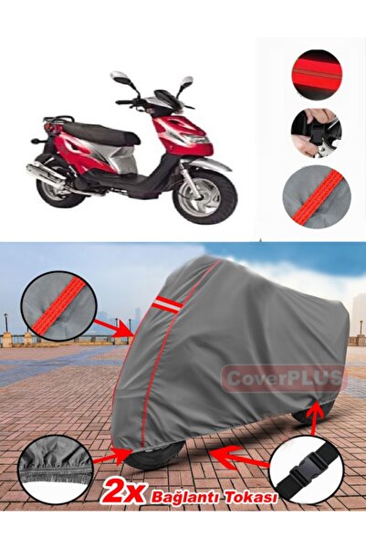 CoverPlus Kanuni Popcorn 90 قماش القنب موتور القماش المشمع غطاء دراجة نارية خ...