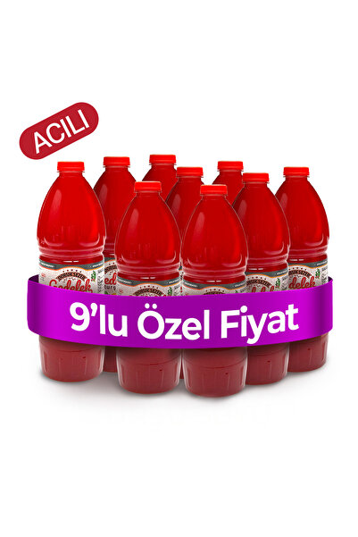 MEHMET SEZER TURŞULARI Şalgamlı Turşu Suyu Acılı 1 Lt 9’lu