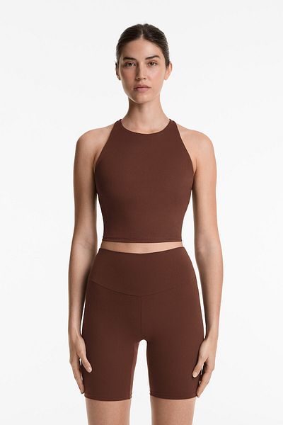 Oysho Comfortlux strap tank top with cups