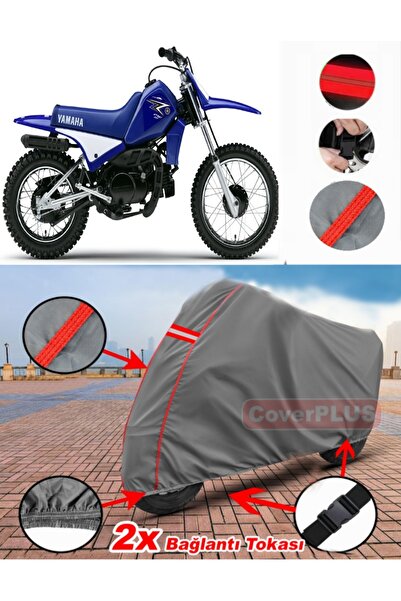 CoverPlus Yamaha Pw 80 Tarpaulin Motor Tarpaulin Motorcycle Cover Tent Red St...