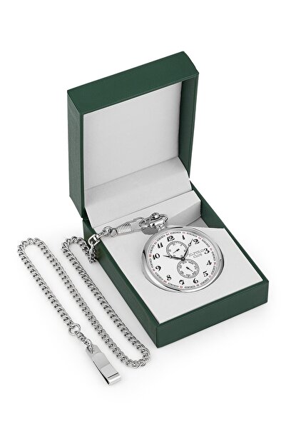 Ferrucci JG. POLO CLUB GÜMÜŞ RAKAMLI CEP SAATİ