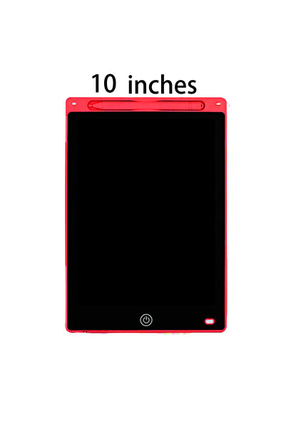 Choice17 جهاز لوحي للرسم بشاشة LCD مقاس 6.5/8.5/10/12 بوصة للأطفال، أحمر، 10 ...