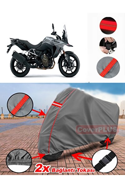 CoverPlus سوزوكي V-Strom 800 DE القماش المشمع موتور القماش المشمع غطاء دراجة ...