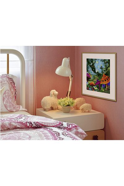 SCHIPPER Set de imagini cu numere Schipper - Ciuperci fermecate