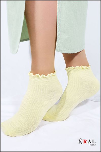KRAL SOCKS Women's Bamboo Socks (5 Pairs) Colorful Gift Boxed Booties Women's Socks