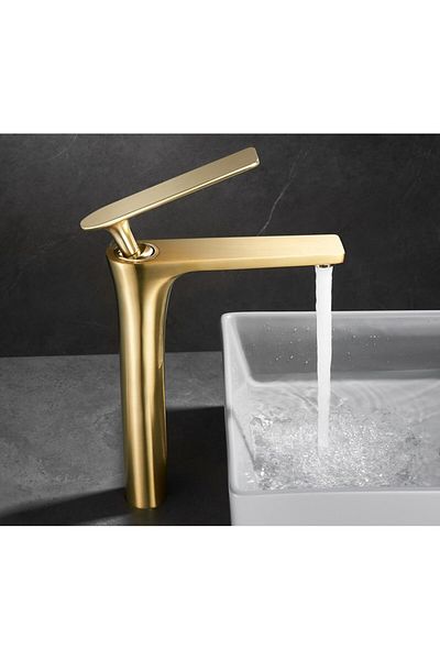 Smack Baterie lavoar Distinct Golden design modern din alama auriu SMK034 Smack