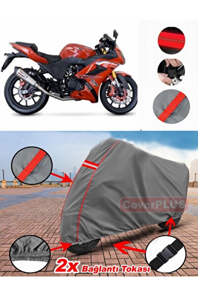 CoverPlus BuMoto/جينلينغ عيار 250CC القماش المشمع موتور القماش المشمع غطاء در...