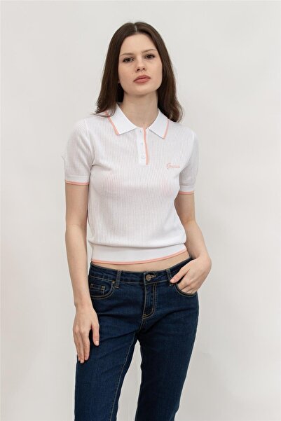 Guess Polo Women's Active Knitwear Polo T-Shirt