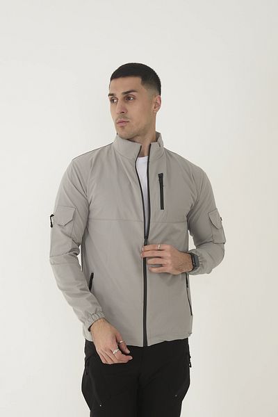 Bast10 Outdoor Unisex Slim Fit Lycra Water Repellent Multi-Pocket Seasonal Tactical Sports Jacket