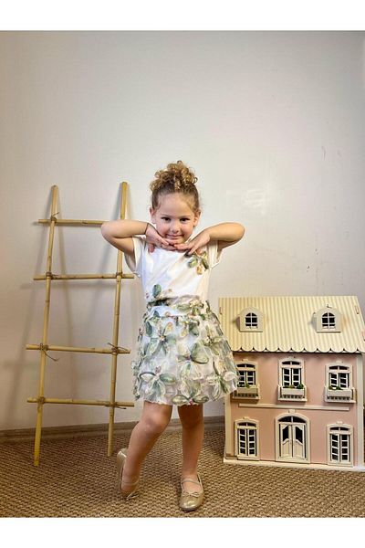 ALPİDS Girl Lily Flower Suit