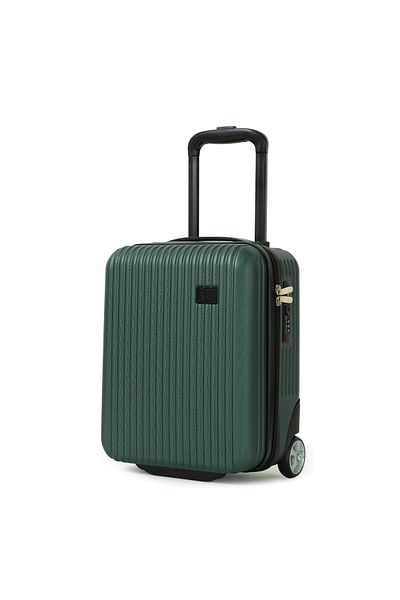 CABINFLY Cruisair Cabin Luggage, 40x30x20cm, Ideal Hand Luggage, Capacity 24 Liters, Abs, Green
