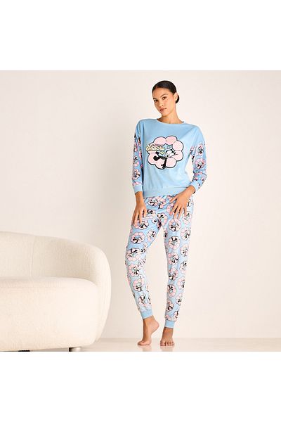 FAV Felix the Cat Print Long Sleeves Sweatshirt and Elasticated Joggers Set
