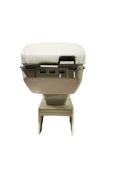 Drs Tuning Beige Colored Elevating Sliding USB Armrest - Icko67-B