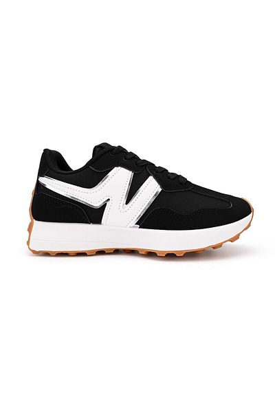 Tmall Pantofi sport pentru femei, din piele ecologică, D1434, negri