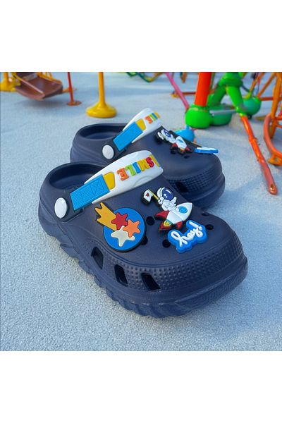 Hızlı Al Boy Sandals Slippers. Non-Slip Sole Suitable for Daily Use Boy Sandals Slippers