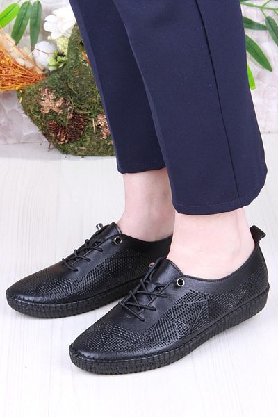 Pepita 427892   Anatomical Comfortable Flexible Rubber Laced Genuine Leather Women's Shoes