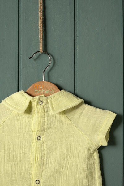 Montisu Baby Muslin Snap Romper, Comfortable Fit