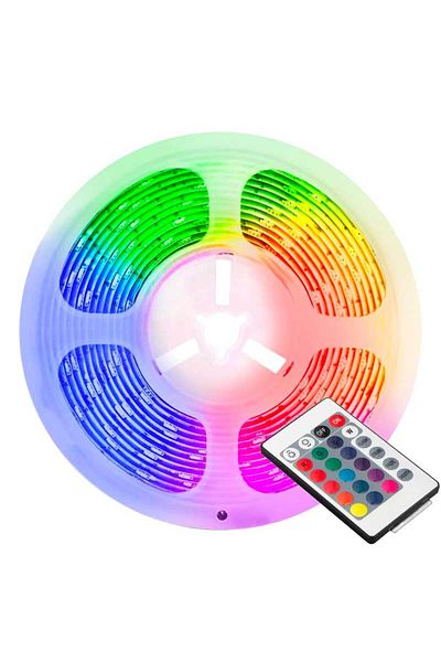CLASSLIGHTS RGB LED Strip, Complete Plug & Play Kit, Length 5m, Accessories included, ElectroAZ