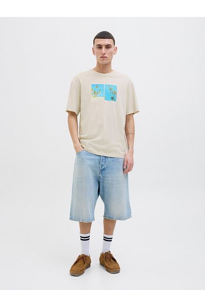 Jack & Jones Ανδρικό μπλουζάκι Jack Jones Jjporto Tee Ss Crew Neck 12269429 -06