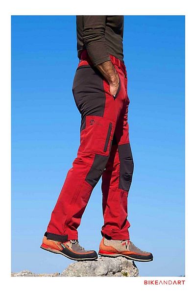 High Mountain Bike and Art High Mountain Nepal Pants Vibrant Red Anthracite