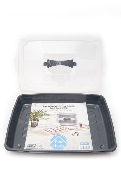 denizhomecollection Dirtdörgen & Pastry-Cake Storage Mold - Anthracite Color
