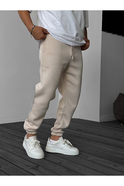 BYBASICMAN Stone Leg Elastic Ribbon Sweatpants Jj-396/1406