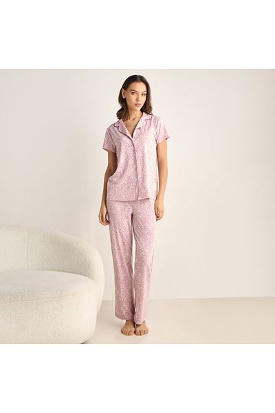 FAV Printed Shirt and Pyjama Set