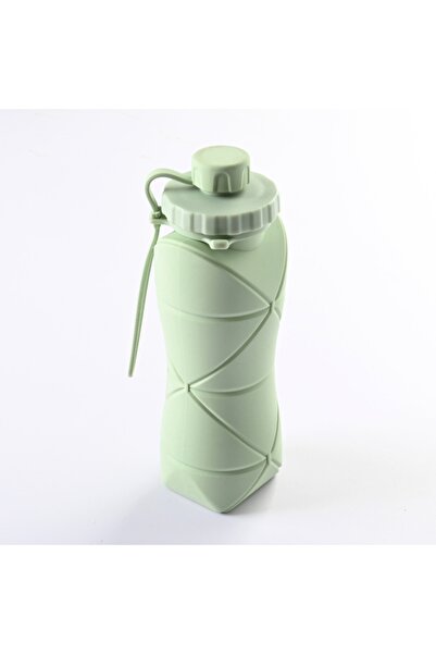 OEM Mint H2O Collapsible Bottle, made of high quality silicone, flexible and durable, 600 ml