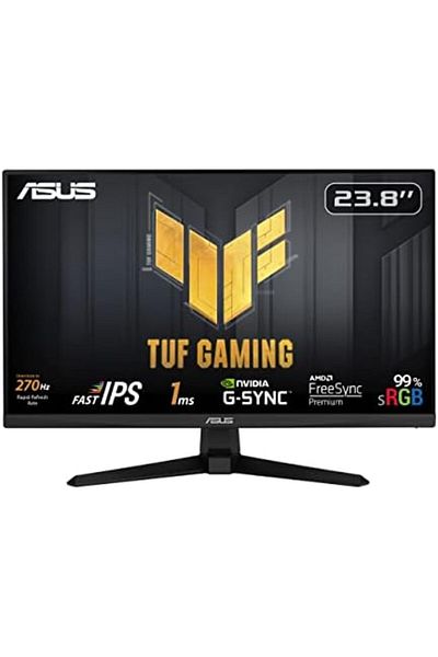 ASUS ASUS TUF Gaming VG249QM1A Monitor 23.8 Inch FHD (1920x1080) IPS, 270Hz, 1ms (GTG)