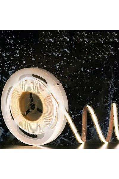 CLASSLIGHTS COB LED Strip 528LED/m, Cool White Light, Outdoor IP65, 5 meter roll, ElectroAZ
