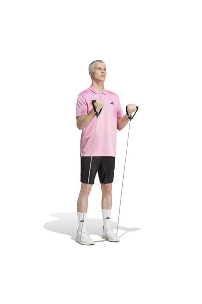 adidas Ανδρικό μπλουζάκι ροζ πόλο - Tr-es It5456