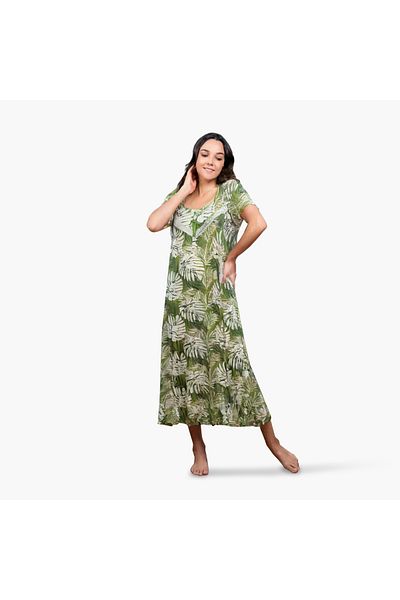 Aadaraya Printed Night Gown