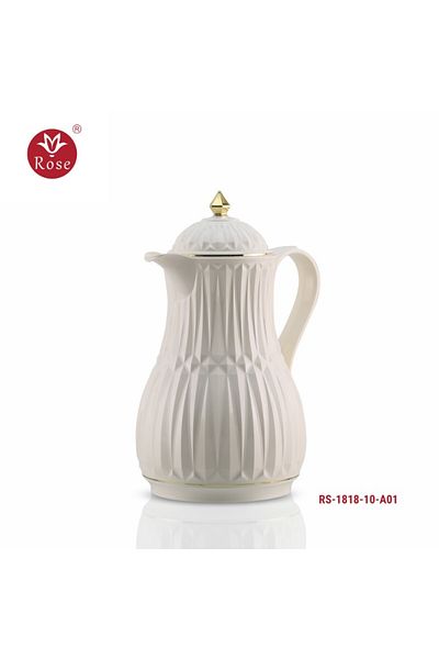 Rose RS-1818 - Tea and coffee thermos set consisting of 2 rose thermoses, 1 liter capacity