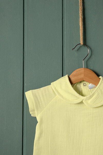 Montisu Baby Muslin Snap Romper, Comfortable Fit