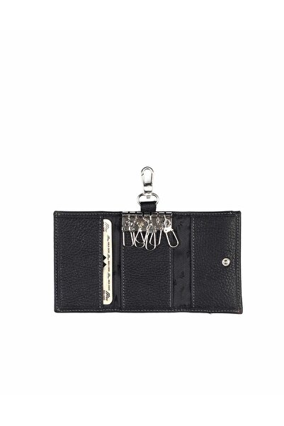 Aka Deri Leather Black Keychain 005 2