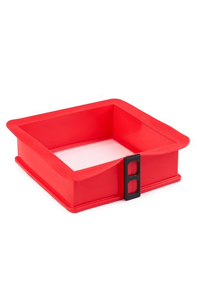Onuvio Silicone Mold With Tempered Glass Bottom For Cakes, Dough, Cake, Cozonac, ® - Square