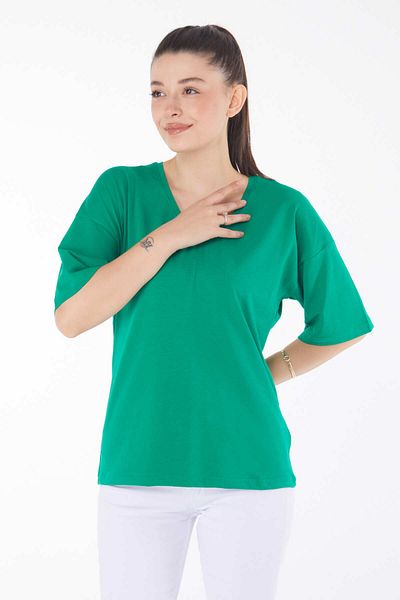 TOFİSA T-Shirt Emerald - 25848