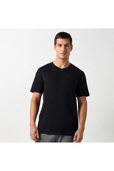 FAV Henley Neck T-shirt and Pyjama Set