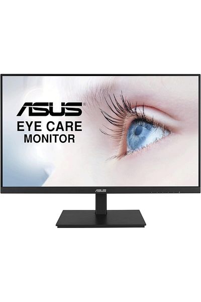 ASUS شاشة ASUS LED - 27 بوصة - 1920 × 1080 بكسل FHD 75 هرتز - تقنية IPS 250 شمعة - 1000:1 - 5 مللي ثانية -