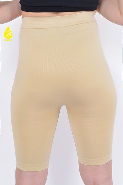 REYNEV Women's Recovery Seamless Corset Shorts, Non-Slip Silicone Skin Color Premium Corset Shorts