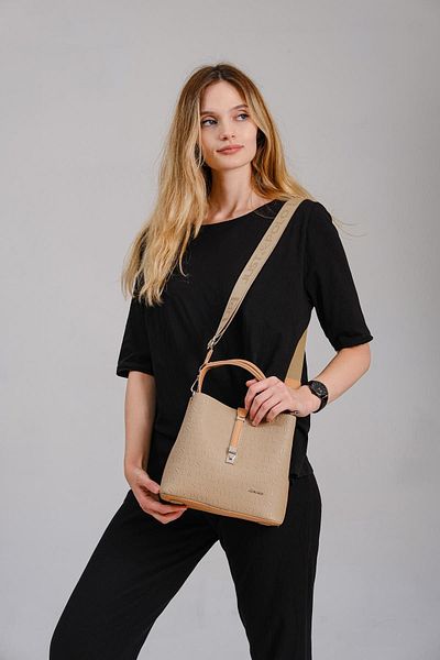 GALB LEATHER Utilizare zilnică - Geantă de umăr pentru femei de mărime medie cu 2 bretele Dgr2197