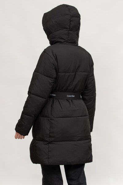 Calvin Klein Kadın Mont Siyah