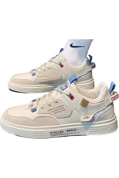 AyShop Gündelik Casual Tarz Stil Düz Spor Ayakkabı