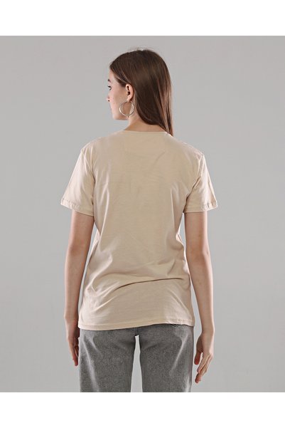 destekar Barış Unisex Tişört - Bej