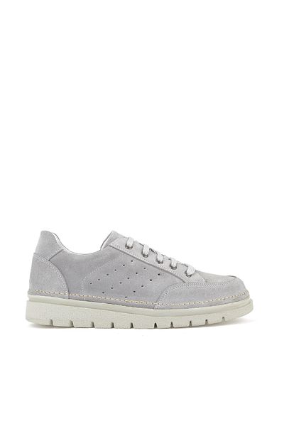 Ziya , Women's Genuine Leather Sneaker 1511035 Z62032 Gray