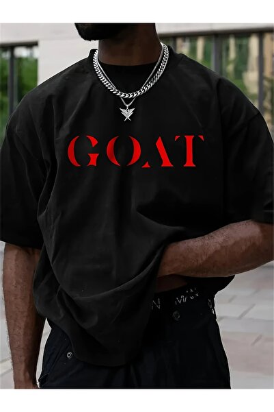 LAND MODA Γραφικό μπλουζάκι "GOAT" σε χρώμα Sea Blue - Μαλακό & άνετο μείγμα ...