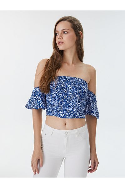 Loft Women's Slim Fit Blouse - Sleeve Design